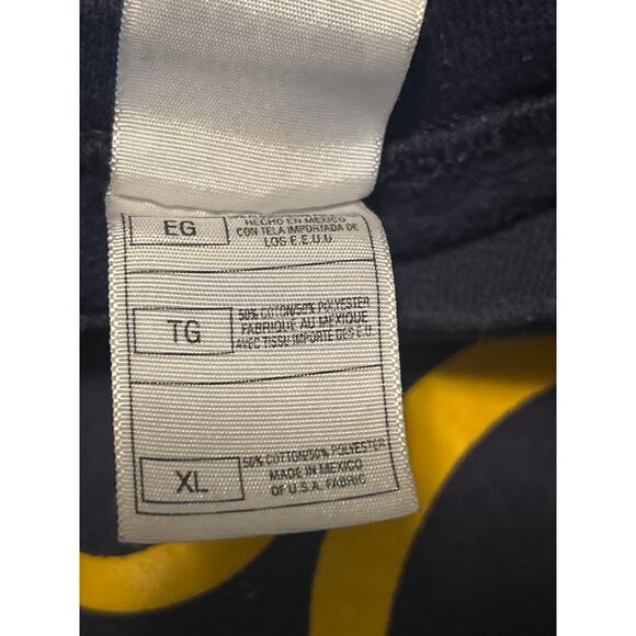 GUC Fruit of the Loom SYSCO Blue Sweatshirt Crew Neck Men's Cut Size XL - Picture 4 of 5